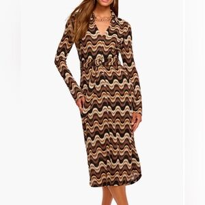 Ramy Brook Lydia Sweater Shirtdress Size Small